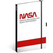 Notique jegyzetfüzet NASA dizájnnal, vonalas, 13 x 21 cm füzet