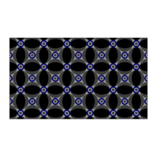 Notrax Déco Design™ Imperial Retro beltéri takarítószőnyeg, kék/fekete, 60 x 90 cm% lakástextília