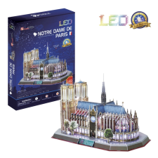  Notre Dame 3D puzzle világító LED puzzle, kirakós