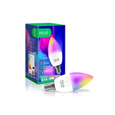 NOUS P4 okos Tuya Wi-Fi RGB izzó (E14 foglalat), Matter kompatibilis okos kiegészítő