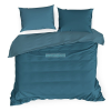  Nova3 pamut-szatén ágyneműhuzat Türkiz 220x200 cm - 70x80 cm 2db