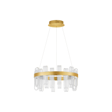 Nova Luce Argo arany LED függesztett lámpa (NL-9756714) LED 1 izzós IP20 világítás