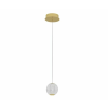 Nova Luce Brillante LED függesztett lámpa arany