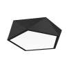 Nova Luce Darius  fekete mennyezeti lámpa (NL-8186202) E27 4 izzós IP20