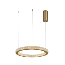 Nova Luce Fiore sárgaréz függesztett lámpa (NL-9285410) LED 1 izzós IP20 világítás