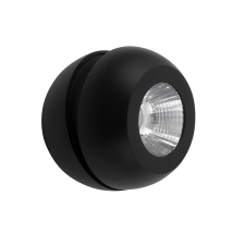 Nova Luce Gon fekete LED mennyezeti spotlámpa (NL-9105101) LED 1 izzós IP20 világítás