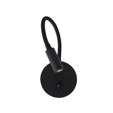 Nova Luce Jaco fekete LED fali spotlámpa (NL-8140322) LED 1 izzós IP20 világítás