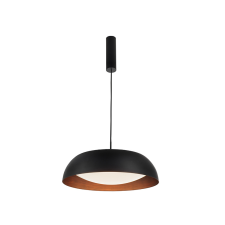Nova Luce Landon fekete LED függesztett lámpa (NL-86009) LED 1 izzós IP20 világítás