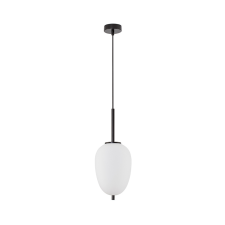 Nova Luce Lato fekete-fehér függesztett lámpa (NL-9624076) E14 1 izzós IP20 világítás