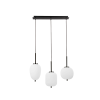 Nova Luce Lato fekete-fehér függesztett lámpa (NL-9624099) E14 3 izzós IP20
