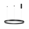 Nova Luce Motif fekete függesztett lámpa (NL-9190855) LED 1 izzós IP20