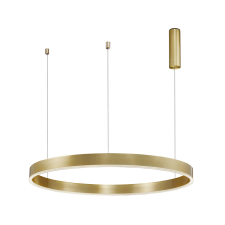 Nova Luce Motif sárgaréz függesztett lámpa (NL-9190655) LED 1 izzós IP20 világítás