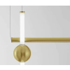 Nova Luce Neutron LED függesztett lámpa arany