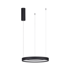 Nova Luce Perrine fekete LED függesztett lámpa (NL-9345612) LED 1 izzós IP20 világítás