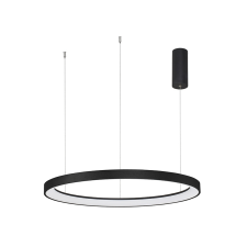 Nova Luce Pertino fekete függesztett lámpa (NL-9853686) LED 1 izzós IP20 világítás