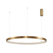 Nova Luce Preston sárgaréz függesztett lámpa (NL-9285110) LED 1 izzós IP20 világítás