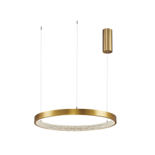 Nova Luce Preston sárgaréz függesztett lámpa (NL-9285601) LED 1 izzós IP20 világítás