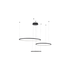 Nova Luce Purple fekete LED függesztett lámpa (NL-9210312) LED 1 izzós IP20 világítás