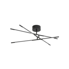 Nova Luce Raccio fekete LED mennyezeti lámpa (NL-9180761) LED 1 izzós IP20 világítás