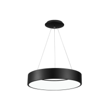 Nova Luce Rando fekete LED függesztett lámpa (NL-6167220) LED 1 izzós IP20 világítás