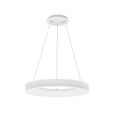 Nova Luce Rando Thin fehér függesztett lámpa (NL-9453450) LED 1 izzós IP20 világítás