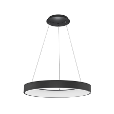 Nova Luce Rando Thin fekete függesztett lámpa (NL-9453453) LED 1 izzós IP20 világítás