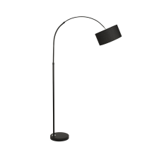 Nova Luce Sama fekete állólámpa (NL-9401652) E27 1 izzós IP20 világítás
