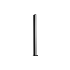 Nova Luce Sasso  fekete LED kültéri állólámpa (NL-9030855) LED 1 izzós IP54 kültéri világítás