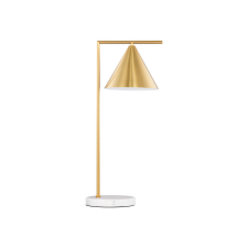 Nova Luce Sway arany-fehér asztali lámpa (NL-9501235) E27 2 izzós IP20 világítás