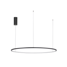 Nova Luce Tarquin fekete LED függesztett lámpa (NL-9345609) LED 1 izzós IP20 világítás