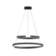 Nova Luce Torrente fekete függesztett lámpa (NL-9392012) LED 1 izzós IP20 világítás