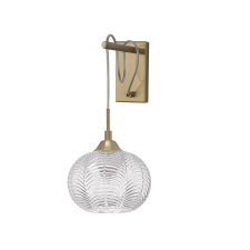 Nova Luce Vario sárga falikar (NL-9191545) E27 1 izzós IP20 világítás