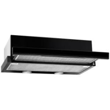 NOVACOOK Beépíthető teleszkópos páraelszívó 60 cm fekete (D008 fekete) páraelszívó