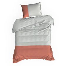  Novad kétszínű pamut ágyneműhuzat Fehér/téglavörös 140x200 cm - 70x90 cm 1db lakástextília
