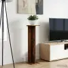 Növényállvány 2 db Öreg fa 25 x 25,5 x 100,5 cm Mérnöki fa