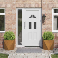  Növénytartó 2 pcs Rozsdás 50 x 50 x 50 cm Időjárásálló acél kerti tárolás