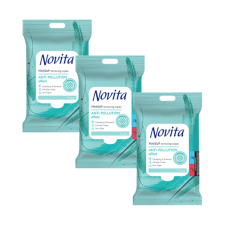Novita Make up sminklemosó nedves törlőkendő (15 db) sminklemosó