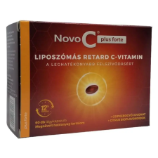 ,NOVO C, Novo C Plus Forte liposzómás retard C-vitamin kapszula 60db vitamin és táplálékkiegészítő