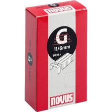Novus Tűzőgép kapocs, 11/6 MM 5000 db (042-0527) tűzőgép