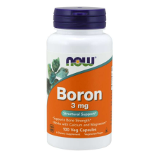 Now Boron 3 mg 100 kapszula vitamin és táplálékkiegészítő