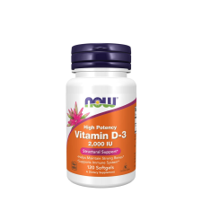 Now D-vitamin 2000 NE (120 Lágykapszula) vitamin és táplálékkiegészítő