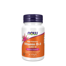 Now D-vitamin 2000 NE (30 Lágykapszula) vitamin és táplálékkiegészítő