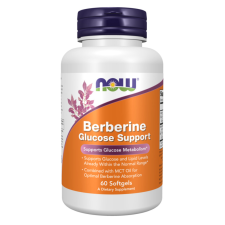 Now Foods Berberine Glucose Support 60 lágyzselatin kapszula vitamin és táplálékkiegészítő