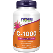 Now Foods C vitamin 1000 lassabb felszívódású csipkebogyóval 100 tabletta Now Foods vitamin és táplálékkiegészítő