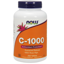 Now Foods C vitamin 1000 mg Elnyújtott felszívódású 250 tabletta Now Foods vitamin és táplálékkiegészítő
