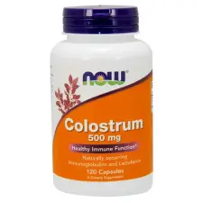 Now Foods Colostrum 500 mg 120 kapszula vitamin és táplálékkiegészítő