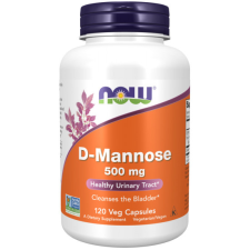 Now Foods D-Mannose 500 mg (120 db) Húgyuti d mannóz NOW vitamin és táplálékkiegészítő