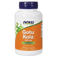 Now Foods Gotu Kola 450 mg 100 kapszula erekre Now Foods vitamin és táplálékkiegészítő