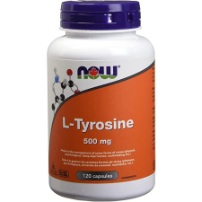 Now Foods L-Tyrosine 500 mg Tirozin 120 kapszula vitamin és táplálékkiegészítő
