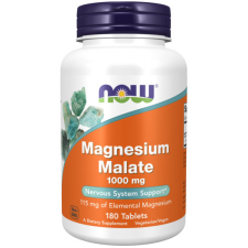 Now Foods Magnesium Malate 1000 mg 180 tabletta vitamin és táplálékkiegészítő